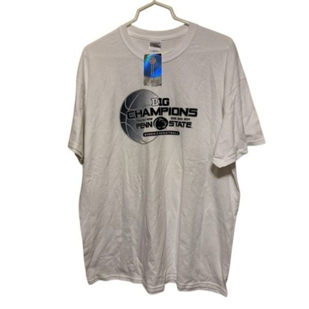 Penn State Women’s Basketball Big Ten Champions Size XL T-Shirt *New*